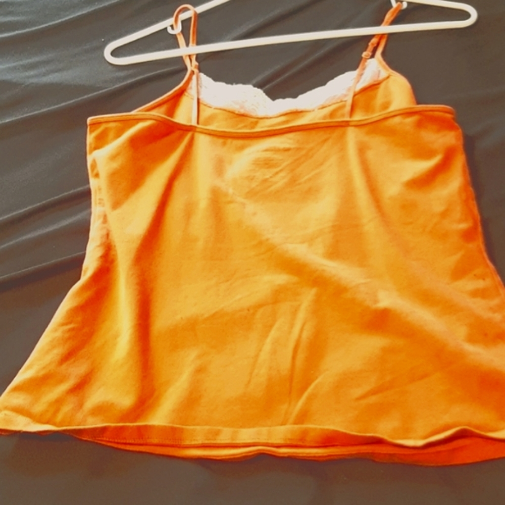 Gitano large stretch orange tank top - Picture 5 of 5